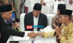 Mantan Panglima TNI Dan Kapolda Bengkulu Jadi Saksi Pernikahan Putri Imron