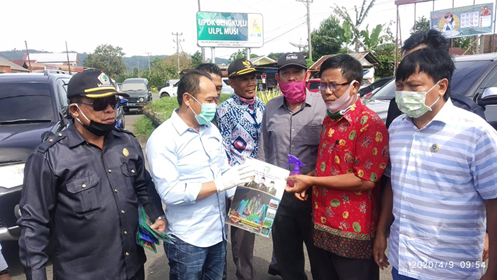 DPRD Peduli, 10 Ribu Masker untuk Masyarakat Kepahiang