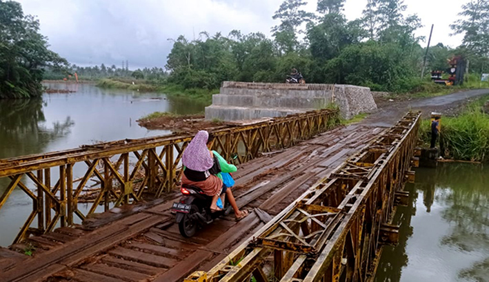 Kondisi jembatan Suro Bali