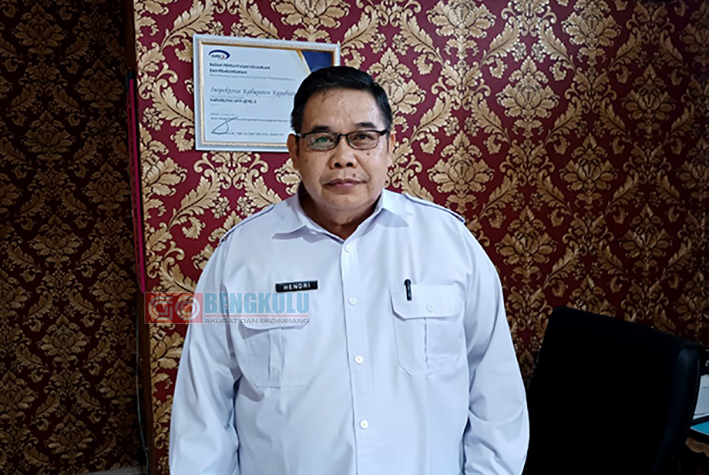 Inspektur Inspektorat Kepahiang, Hendri, SH