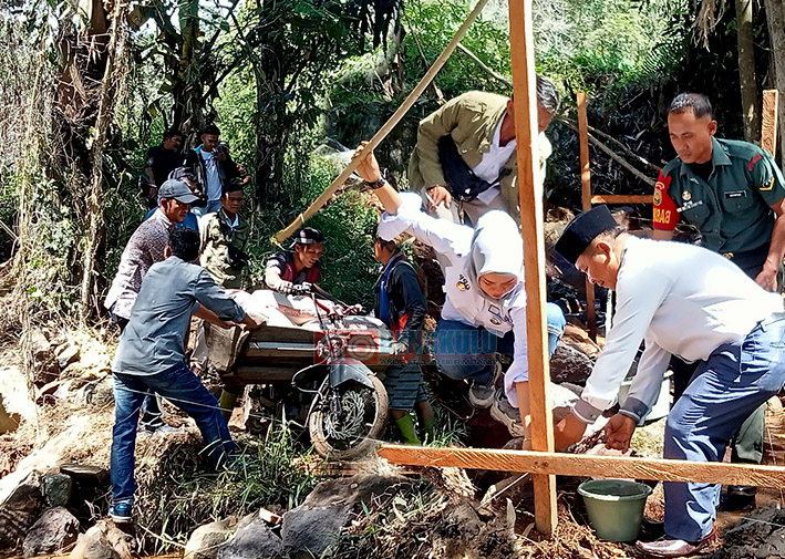 Titik Nol Irigasi di Desa Bukit Nibung
